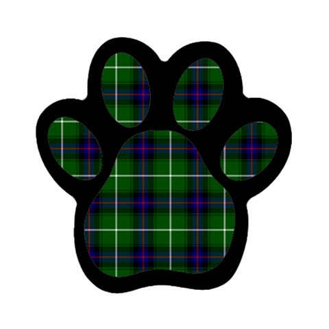 MacDonald of the Isles Tartan Magnet (Paw Print) from ArtsNow.com Front