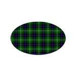 MacDonald of the Isles Tartan Sticker Oval (100 pack)
