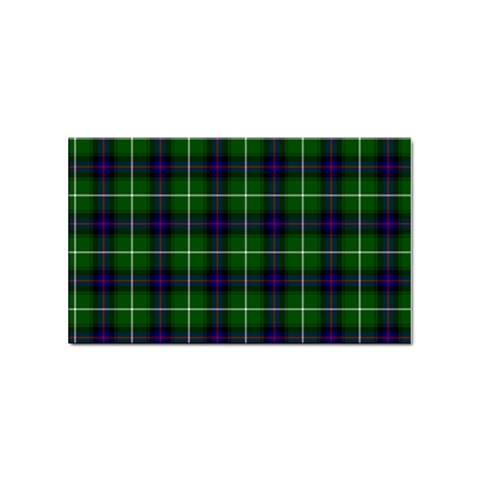 MacDonald of the Isles Tartan Sticker Rectangular (10 pack) from ArtsNow.com Front