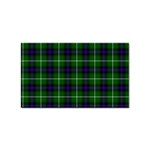 MacDonald of the Isles Tartan Sticker Rectangular (100 pack)