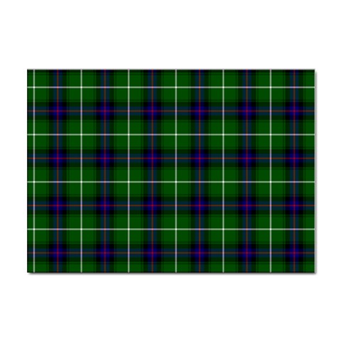 MacDonald of the Isles Tartan Sticker A4 (10 pack) from ArtsNow.com Front