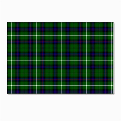 MacDonald of the Isles Tartan Postcards 5  x 7  (Pkg of 10) from ArtsNow.com Front