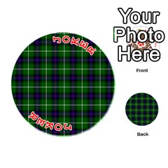 MacDonald of the Isles Tartan Playing Cards 54 (Round) from ArtsNow.com Front - Joker2