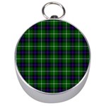MacDonald of the Isles Tartan Silver Compass