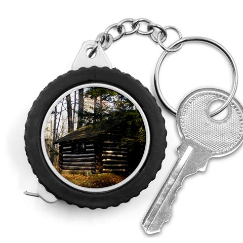 Cabin At The Pennsylvania Grand Canyon by Ave Hurley Measuring Tape from ArtsNow.com Front