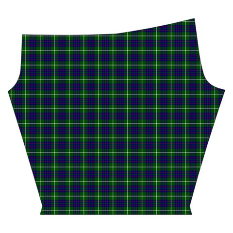 MacIntyre Tartan Yoga Cropped Leggings from ArtsNow.com Left