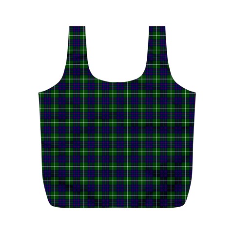 MacIntyre Tartan Full Print Recycle Bag (M) from ArtsNow.com Back