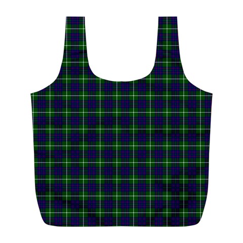 MacIntyre Tartan Full Print Recycle Bag (L) from ArtsNow.com Back