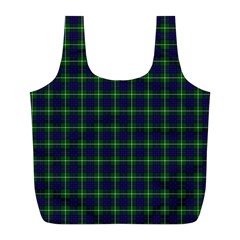 MacIntyre Tartan Full Print Recycle Bag (L) from ArtsNow.com Back