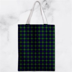 MacIntyre Tartan Zipper Classic Tote Bag from ArtsNow.com Back