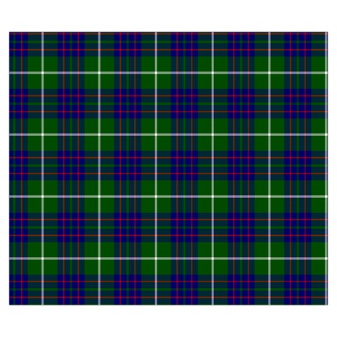 MacIntyre Tartan Zipper Large Tote Bag from ArtsNow.com Front