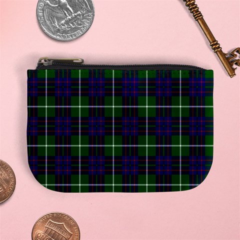 MacIntyre Tartan Mini Coin Purse from ArtsNow.com Front