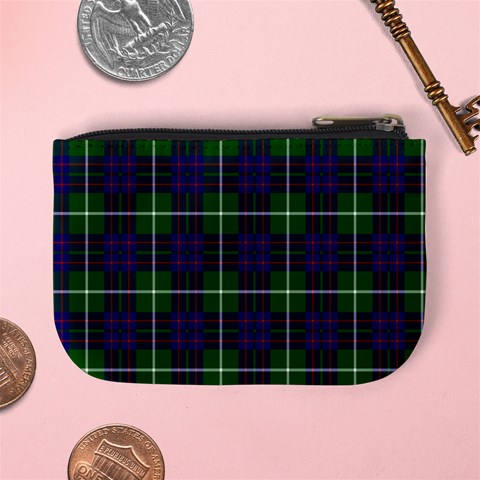 MacIntyre Tartan Mini Coin Purse from ArtsNow.com Back