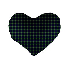 MacIntyre Tartan Standard 16  Premium Heart Shape Cushion from ArtsNow.com Back