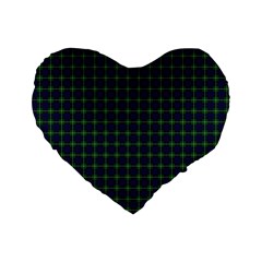 MacIntyre Tartan Standard 16  Premium Flano Heart Shape Cushion from ArtsNow.com Front