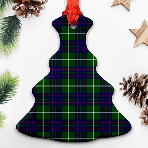 MacIntyre Tartan Christmas Tree Ornament (Two Sides) from ArtsNow.com Back