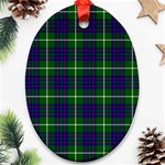 MacIntyre Tartan Ornament (Oval)