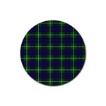 MacIntyre Tartan Rubber Round Coaster (4 pack)