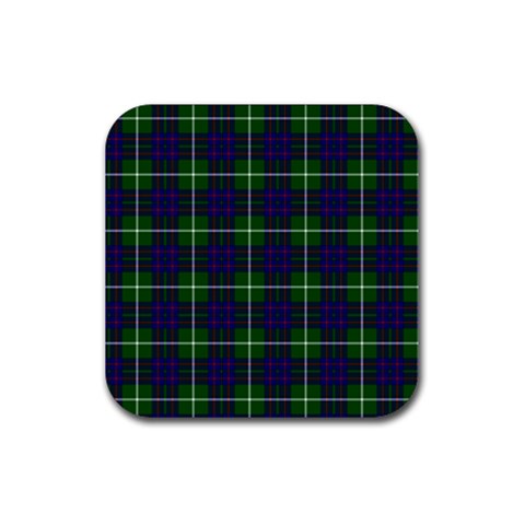 MacIntyre Tartan Rubber Coaster (Square) from ArtsNow.com Front