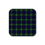 MacIntyre Tartan Rubber Coaster (Square)