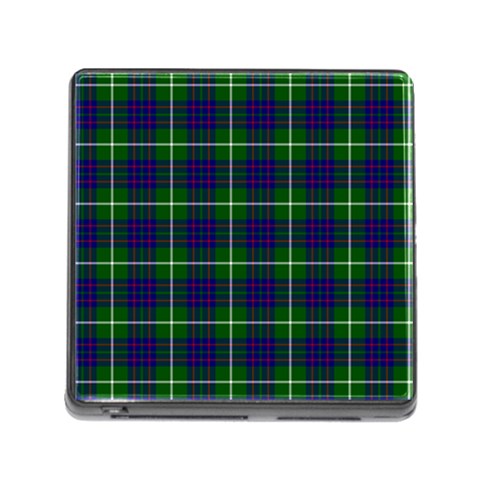 MacIntyre Tartan Memory Card Reader (Square) from ArtsNow.com Front