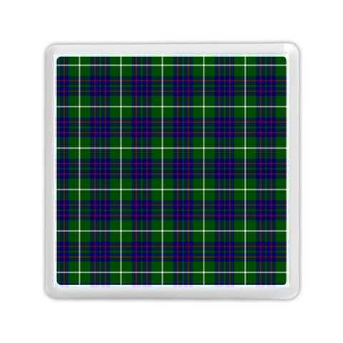 MacIntyre Tartan Memory Card Reader with Storage (Square) from ArtsNow.com Front