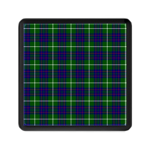 MacIntyre Tartan Memory Card Reader with Storage (Square) from ArtsNow.com Front