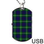 MacIntyre Tartan Dog Tag USB Flash (One Side)