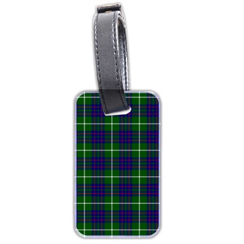 MacIntyre Tartan Luggage Tag (Two Sides) from ArtsNow.com Front