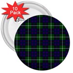 MacIntyre Tartan 3  Button (10 pack)