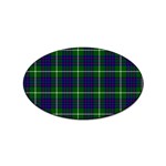 MacIntyre Tartan Sticker Oval (10 pack)