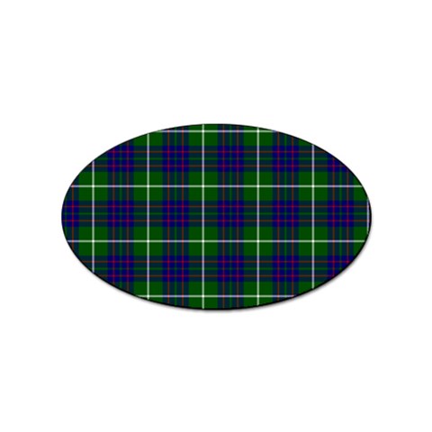 MacIntyre Tartan Sticker Oval (100 pack) from ArtsNow.com Front
