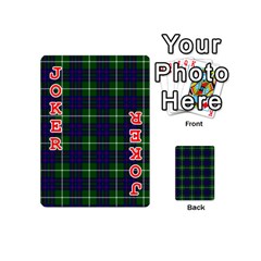 MacIntyre Tartan Playing Cards 54 (Mini) from ArtsNow.com Front - Joker2