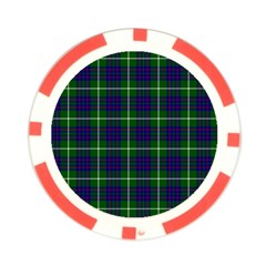 MacIntyre Tartan Poker Chip Card Guard (10 pack) from ArtsNow.com Back