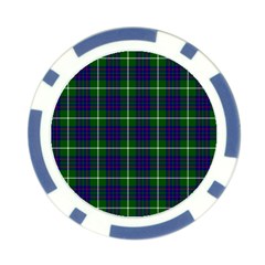 MacIntyre Tartan Poker Chip Card Guard (10 pack) from ArtsNow.com Back