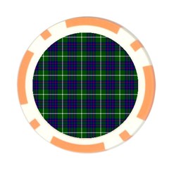 MacIntyre Tartan Poker Chip Card Guard (10 pack) from ArtsNow.com Back