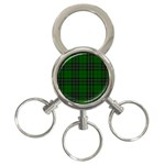 MacLean Tartan 3-Ring Key Chain