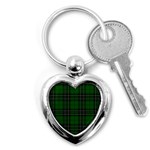 MacLean Tartan Key Chain (Heart)