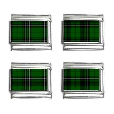 MacLean Tartan 9mm Italian Charm (4 pack) from ArtsNow.com Front