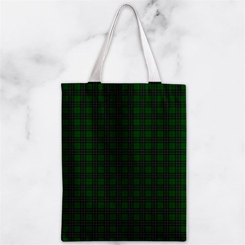 MacLean Tartan Zipper Classic Tote Bag from ArtsNow.com Front