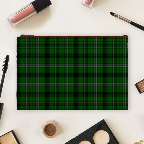MacLean Tartan Cosmetic Bag (L) from ArtsNow.com Front
