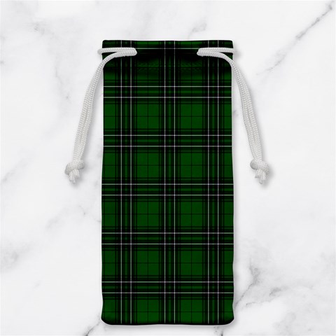 MacLean Tartan Jewelry Bag from ArtsNow.com Back