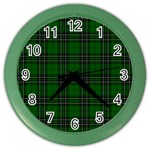 MacLean Tartan Color Wall Clock