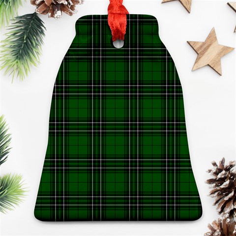 MacLean Tartan Ornament (Bell) from ArtsNow.com Front