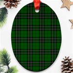 MacLean Tartan Ornament (Oval)