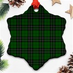MacLean Tartan Ornament (Snowflake)