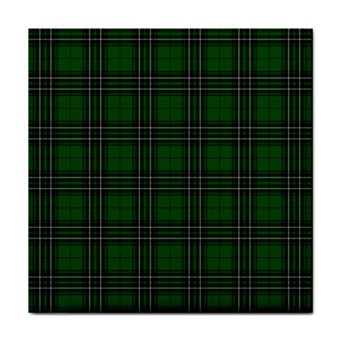 MacLean Tartan Tile Coaster from ArtsNow.com Front