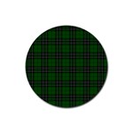 MacLean Tartan Rubber Round Coaster (4 pack)
