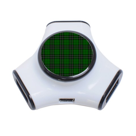 MacLean Tartan Portable USB Hub (One Side) from ArtsNow.com Front