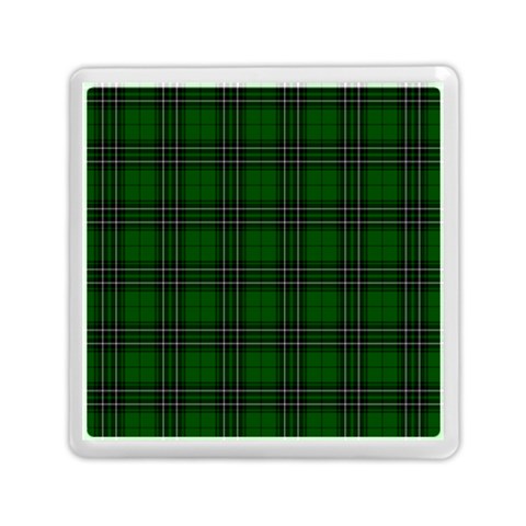 MacLean Tartan Memory Card Reader with Storage (Square) from ArtsNow.com Front